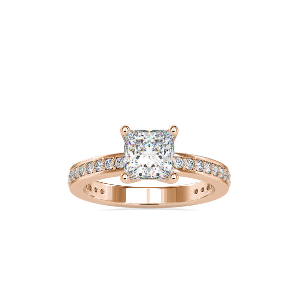 Timeless Elegance: 1.3 ct Diamond Solitaire, 3.1kt Gold
